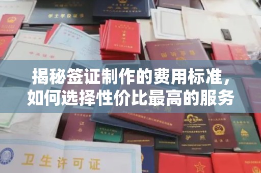 建平揭秘签证制作的费用标准，如何选择性价比最高的服务？