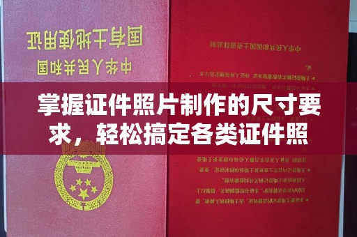 建平掌握证件照片制作的尺寸要求，轻松搞定各类证件照