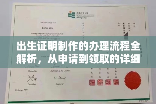 建平出生证明制作的办理流程全解析，从申请到领取的详细指南