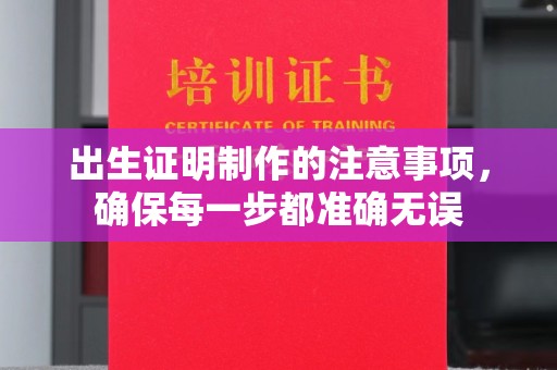 建平出生证明制作的注意事项，确保每一步都准确无误