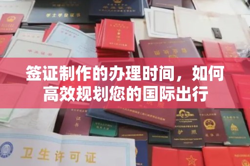 建平签证制作的办理时间，如何高效规划您的国际出行