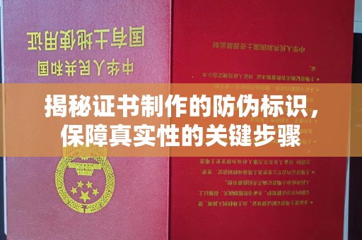建平揭秘证书制作的防伪标识，保障真实性的关键步骤