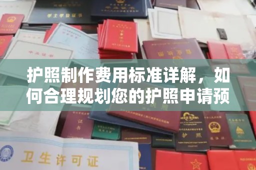建平护照制作费用标准详解，如何合理规划您的护照申请预算